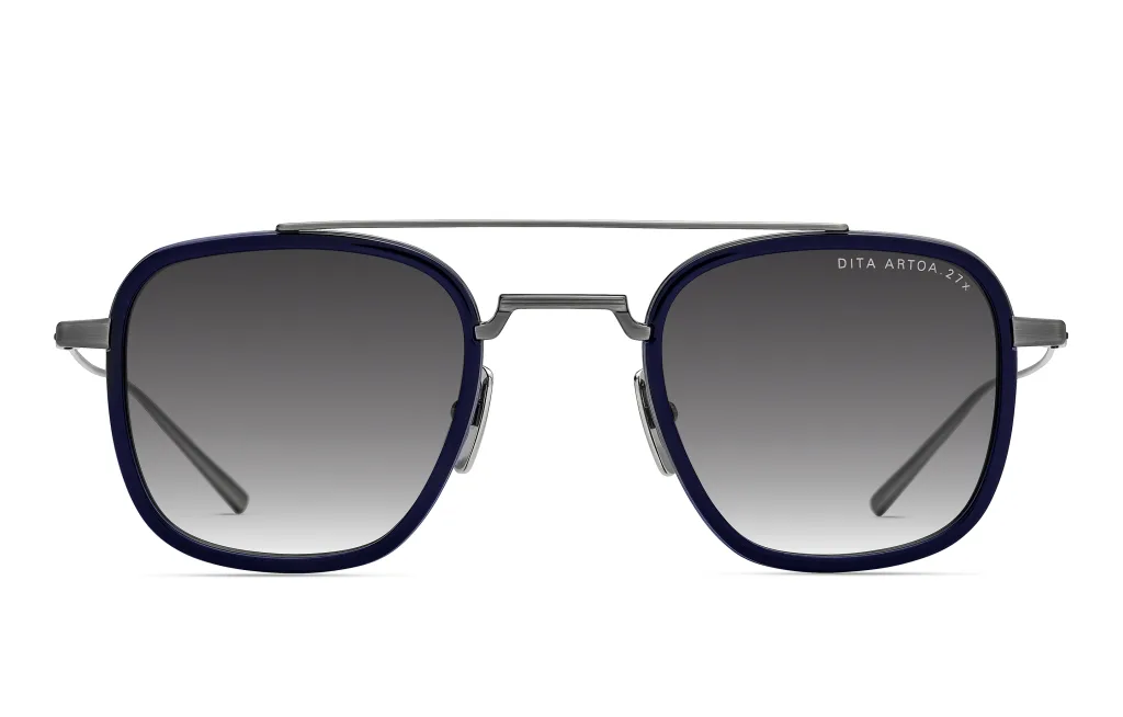 Dita ARTOA.27X ANTIQUE SILVER - NAVY, Niebieski