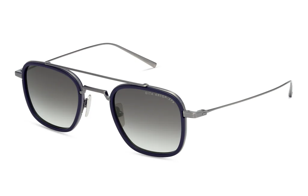 Dita ARTOA.27X ANTIQUE SILVER - NAVY, Niebieski