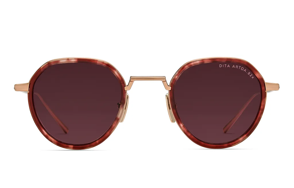 Dita ARTOA.82X ROSE GOLD - ROSE TORTOISE, Złoty