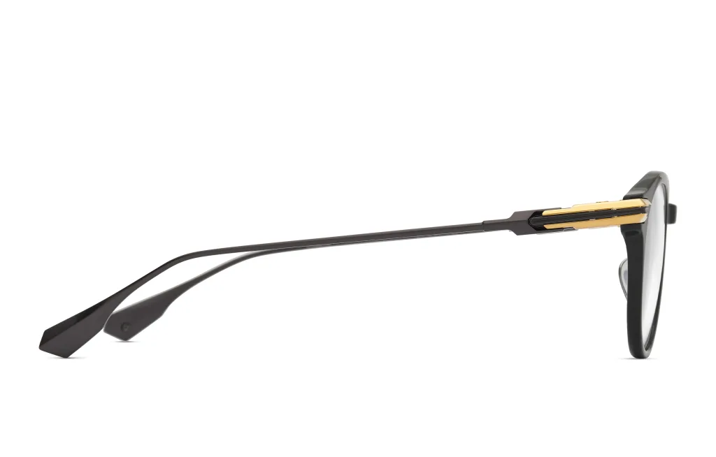 Dita ASHIUM BLACK - YELLOW GOLD - BLACK IRON, Czarny