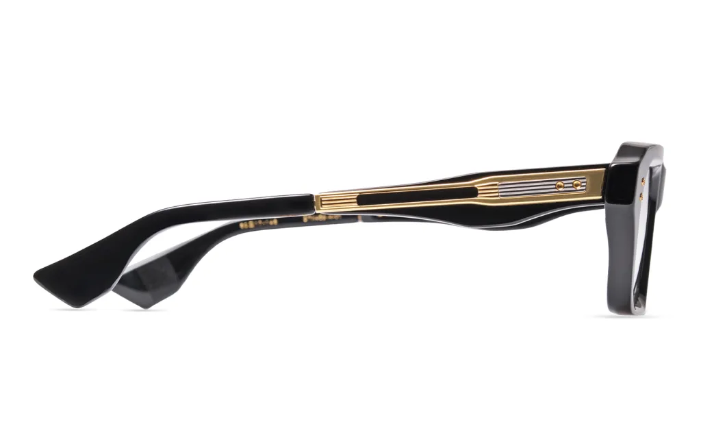 Dita DETRON Kolor: BLACK - YELLOW GOLD DTX459-A-01, Kolor oprawy: Czarny