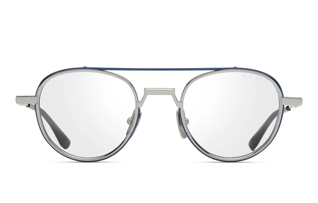 Dita ETHYX BLUE IRON - SHINY SILVER, Srebrny