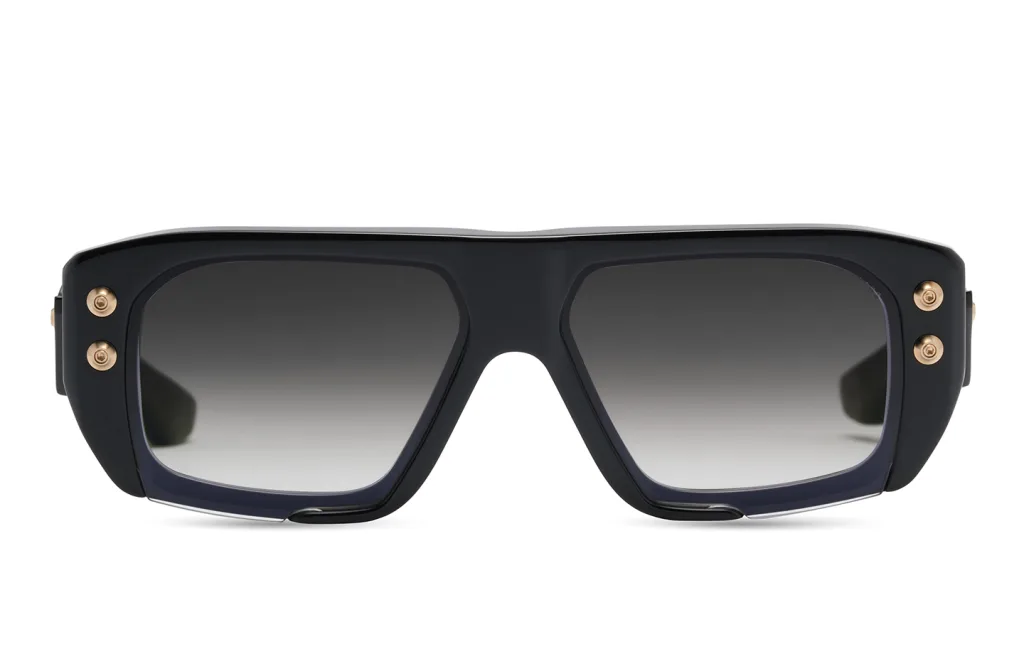 Dita HYPHER-1183 BLACK - WHITE GOLD DTS466-A-01AF, Czarny
