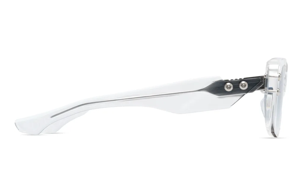 Dita HYPHER-1183 CRYSTAL CLEAR - ANTIQUE SILVER, Transparentny