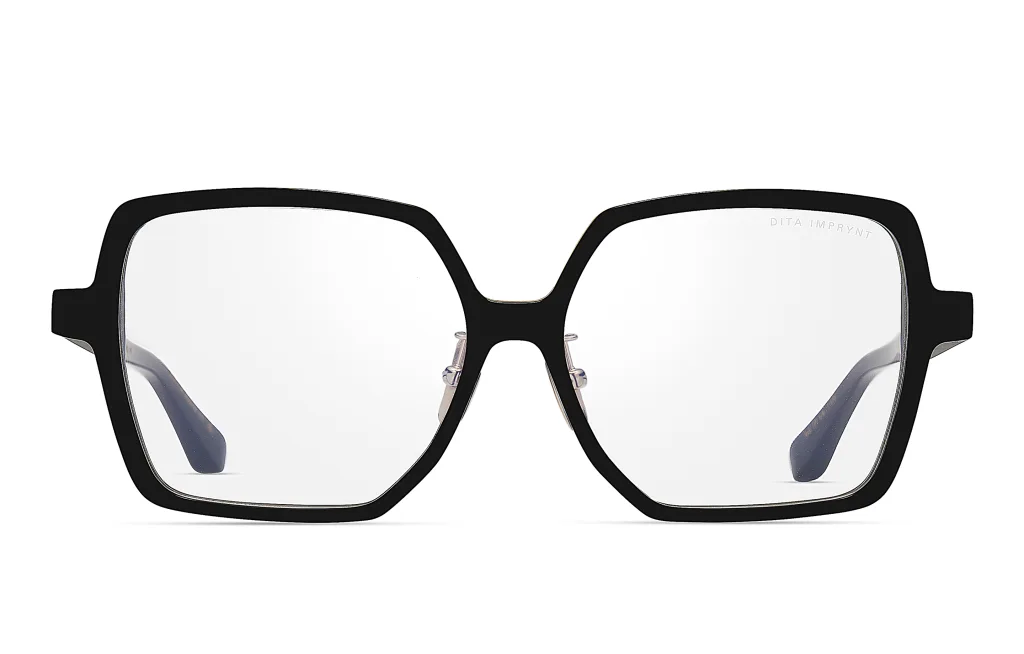 Dita IMPRYNT MINERAL TORTOISE, Czarny