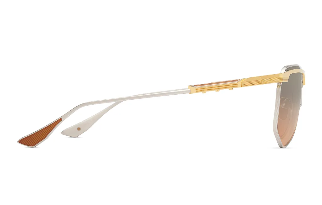 Dita INTERLINE YELLOW GOLD - ANTIQUE SILVER, Złoty