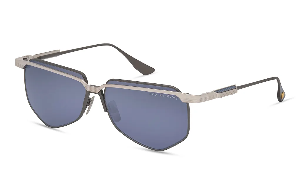 Dita INTERLINE ANTIQUE SILVER - BLACK IRON, Srebrny