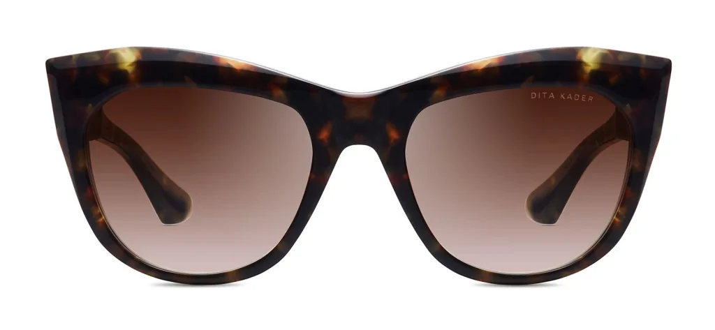 Dita KADER Kolor: HAUTE TORTOISE, Kolor oprawy: Wzór havana