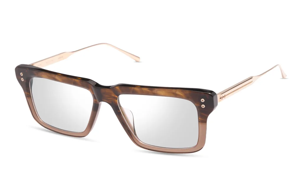 Dita LATARO BURNT TIMBER - WHITE GOLD DTX461-A-02, Brązowy