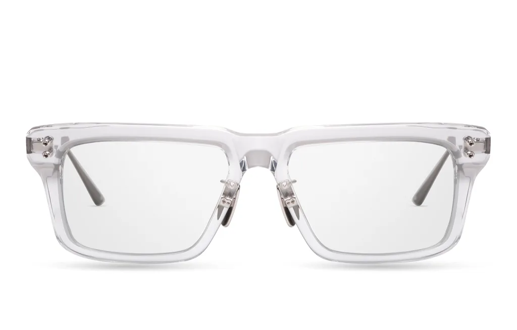 Dita LATARO CRYSTAL CLEAR - ANTIQUE SILVER DTX461-A-03AF, Transparentny