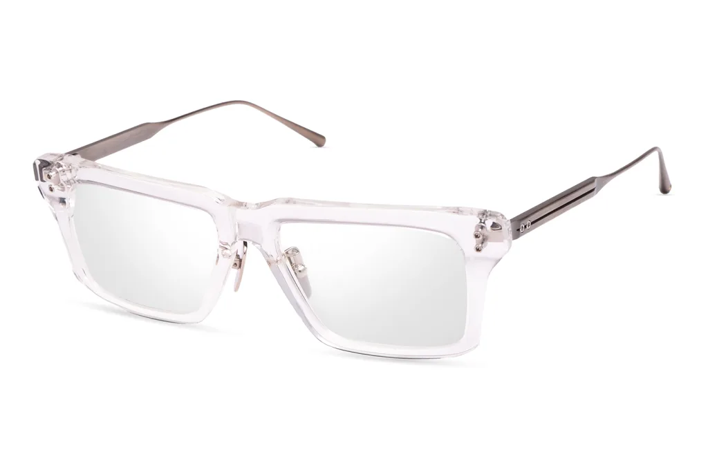 Dita LATARO CRYSTAL CLEAR - ANTIQUE SILVER DTX461-A-03AF, Transparentny