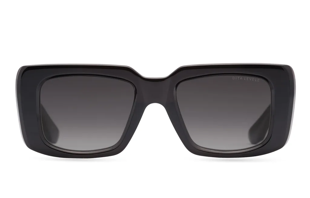 Dita LEVELE BLACK GLASS, Czarny