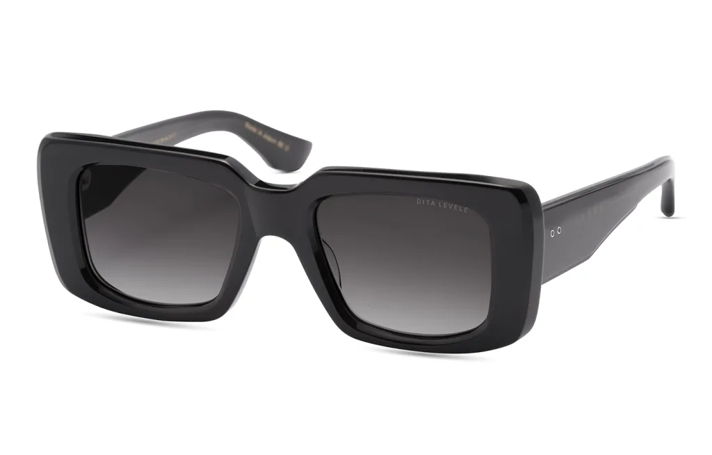 Dita LEVELE BLACK GLASS, Czarny