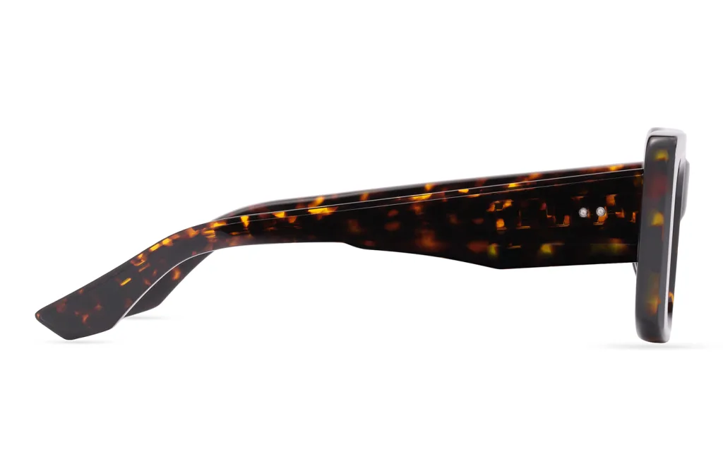Dita LEVELE DARK TORTOISE, Wzór havana