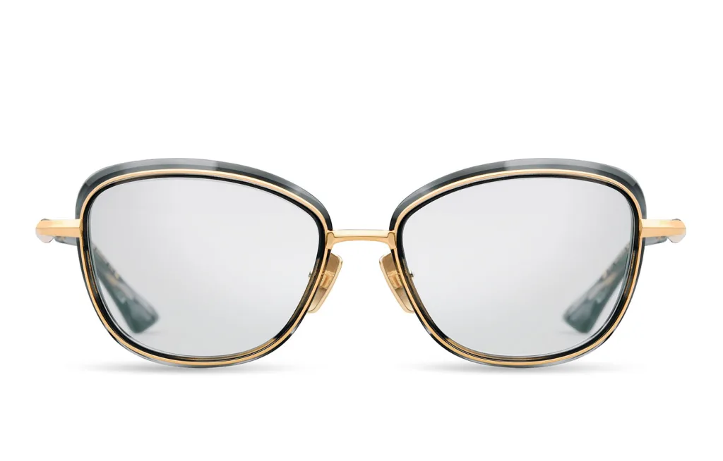 Dita LITAVU YELLOW GOLD - INK SWIRL, Czarny