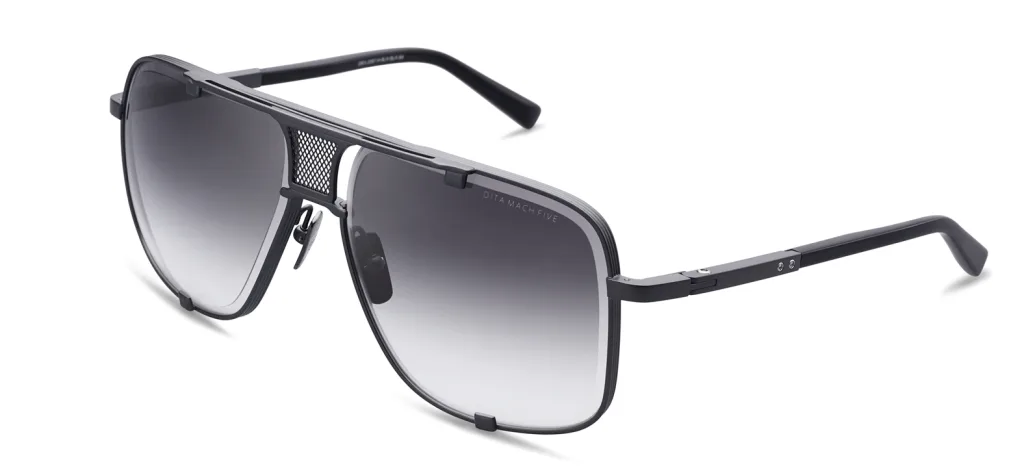 Dita MACH-FIVE Kolor: BLACK IRON, Kolor oprawy: Czarny