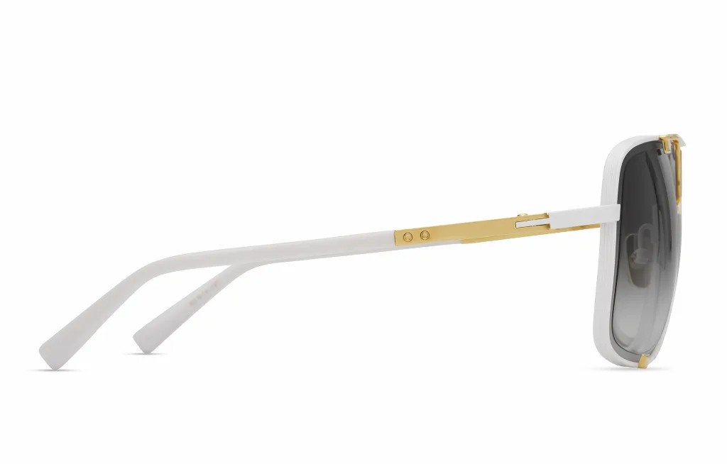 Dita MACH-FIVE Kolor: MATTE WHITE - YELLOW GOLD, Kolor oprawy: Biały