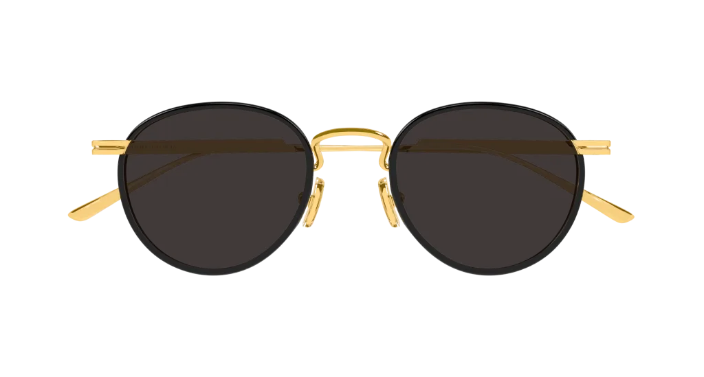 Bottega Veneta BV1389S Kolor: GOLD-GREY, Kolor oprawy: Złoty