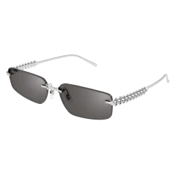 Cartier CT0544S Kolor: SILVER-SILVER, Kolor oprawy: Srebrny