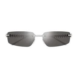 Cartier CT0544S Kolor: SILVER-SILVER, Kolor oprawy: Srebrny