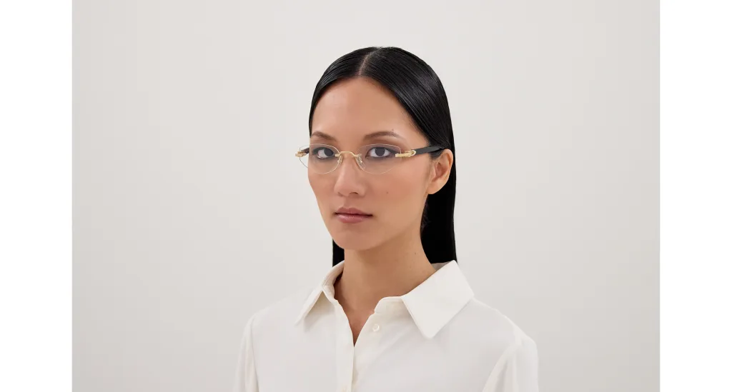 Cartier CT0609O GOLD-BLACK-TRANSPARENT, Czarny