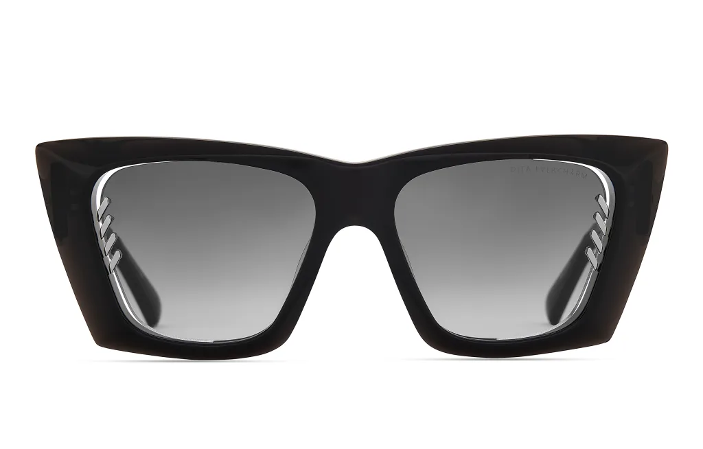 Dita EVERCHARM Kolor: BLACK GLASS - SILVER, Kolor oprawy: Czarny