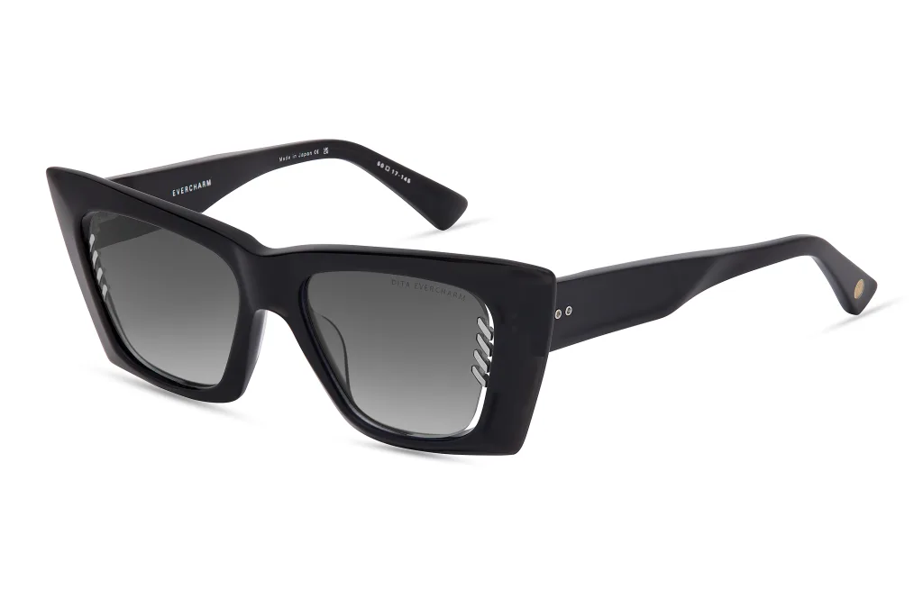 Dita EVERCHARM Kolor: BLACK GLASS - SILVER, Kolor oprawy: Czarny