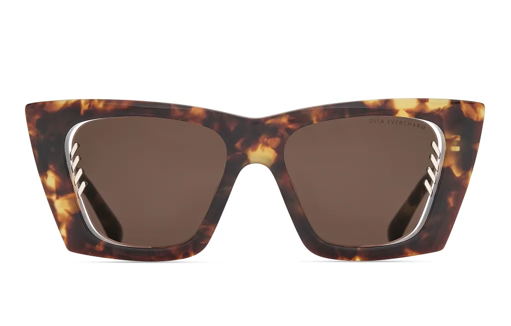 Dita EVERCHARM Kolor: TORTOISE HAZE - WHITE GOLD, Kolor oprawy: Wzór havana