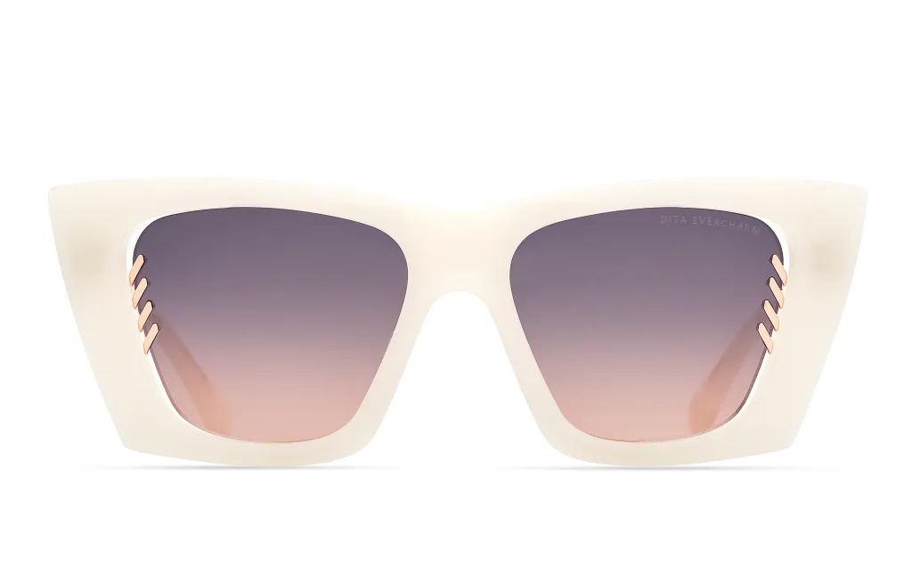 Dita EVERCHARM Kolor: SWANSHELL - ROSE GOLD, Kolor oprawy: Biały