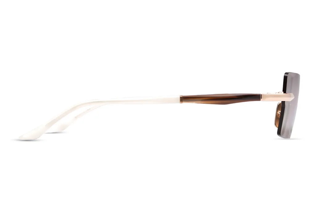 Dita EYMORI WHITE GOLD - GOLDEN TIMBER - SWANSHELL, Złoty