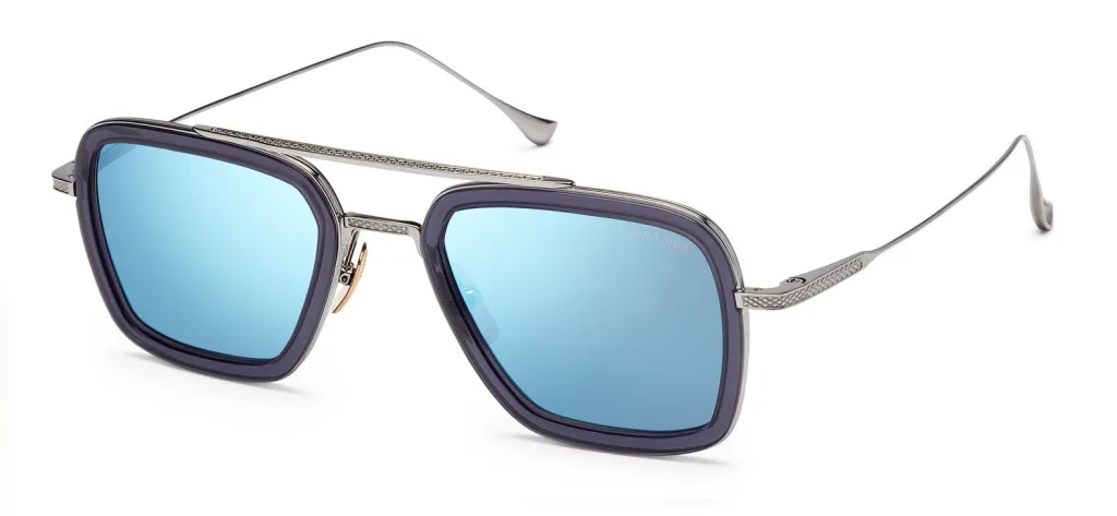 Dita FLIGHT.006 Kolor: GREY/SILVER, Kolor oprawy: Szary
