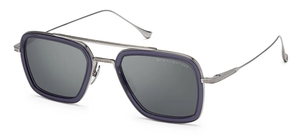 Dita FLIGHT.006 Kolor: GREY/BLACK, Kolor oprawy: Szary