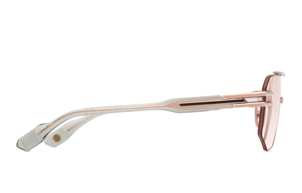 Dita GRAND-DEUS ROSE GOLD - KHAKI CRYSTAL, Różowy