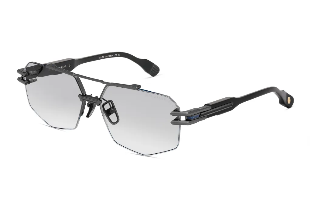 Dita GRAND-DEUS ANTIQUE SILVER - BLACK, Srebrny
