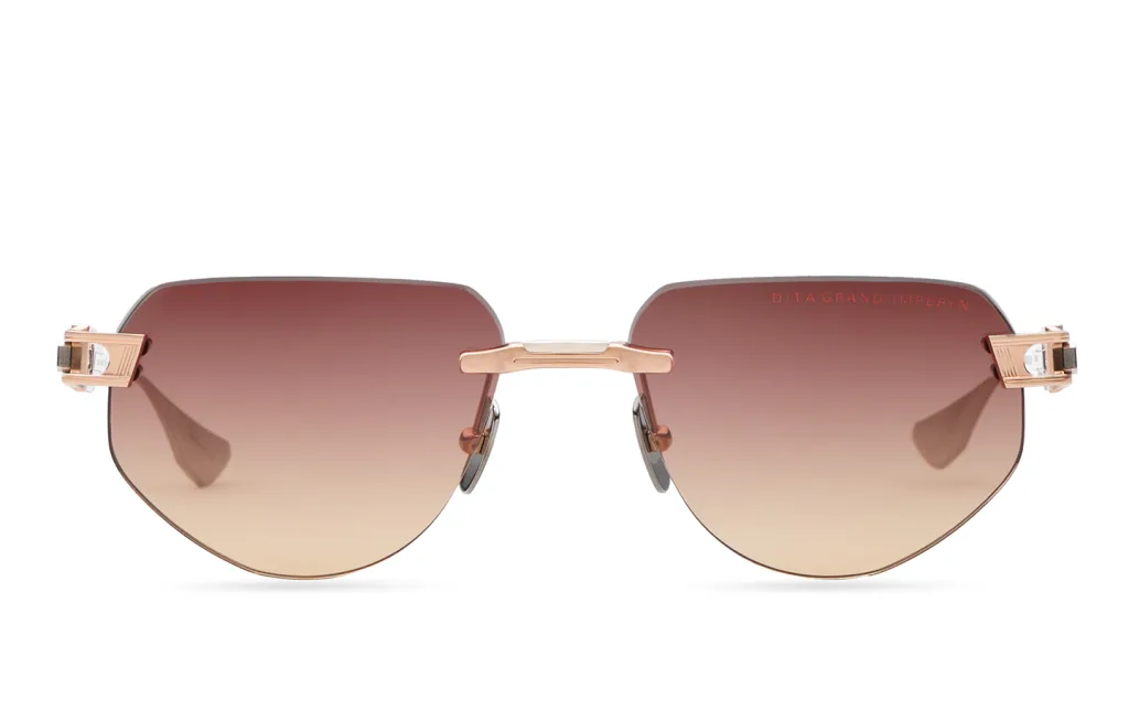 Dita GRAND-IMPERYN ROSE GOLD - SILVER, Różowy