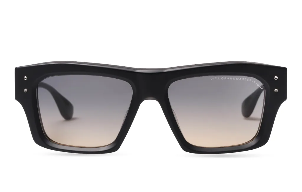 Dita GRANDMASTER-EIGHT BLACK - ANTIQUE SILVER, Czarny