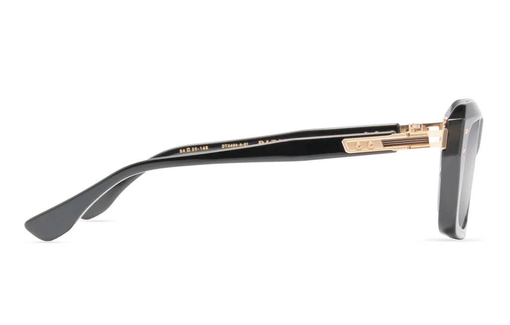 Dita GRANDMASTER-NINE BLACK - WHITE GOLD, Czarny