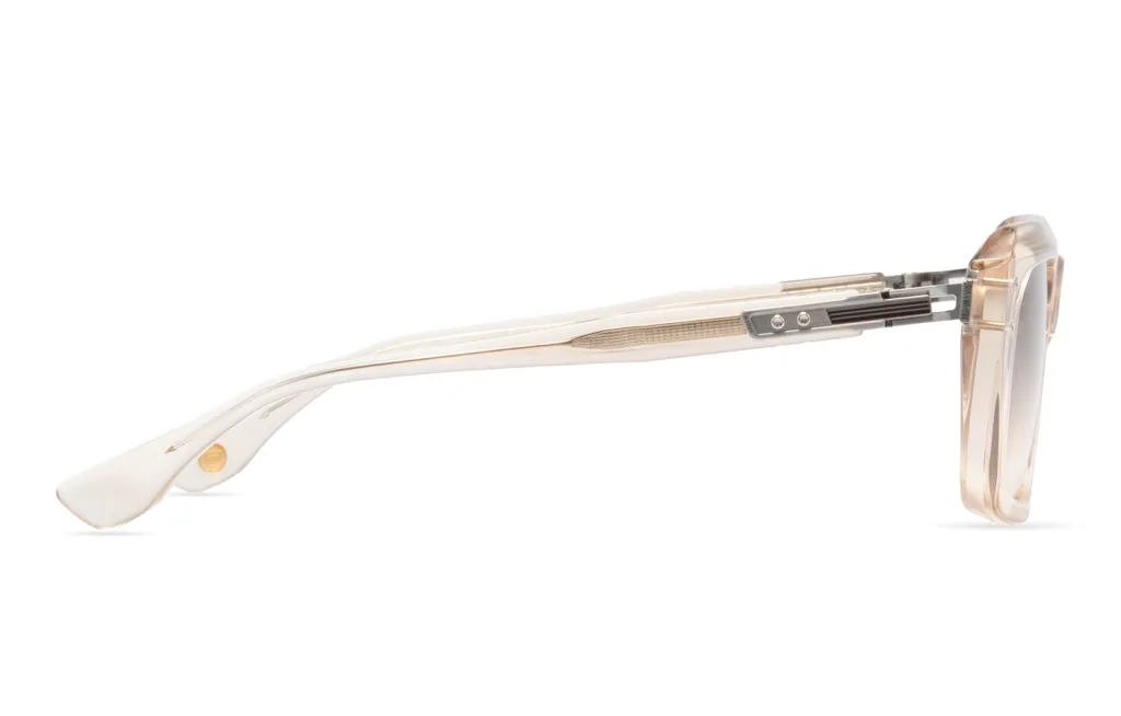 Dita GRANDMASTER-NINE KHAKI CRYSTAL - ANTIQUE SILVER, Beżowy