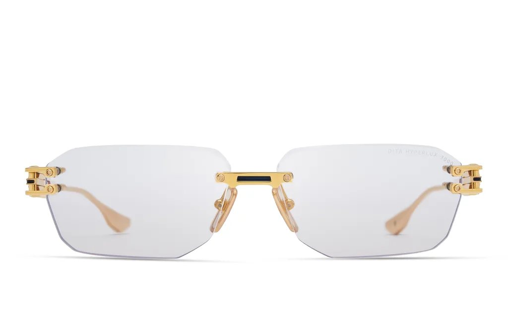 Dita HYPERLUX-3000 YELLOW GOLD - BLUE - WHITE GOLD, Złoty