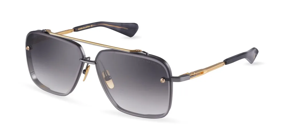 Dita MACH-SIX Kolor: BLACK RHODIUM - YELLOW GOLD, Kolor oprawy: Złoty