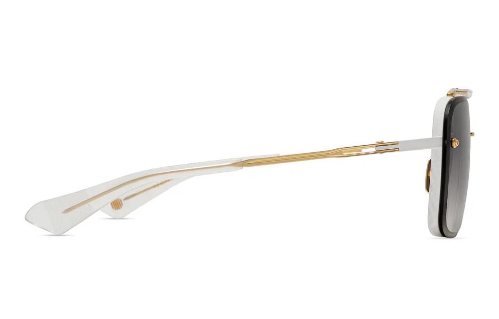 Dita MACH-SIX Kolor: MATTE WHITE - YELLOW GOLD, Kolor oprawy: Biały