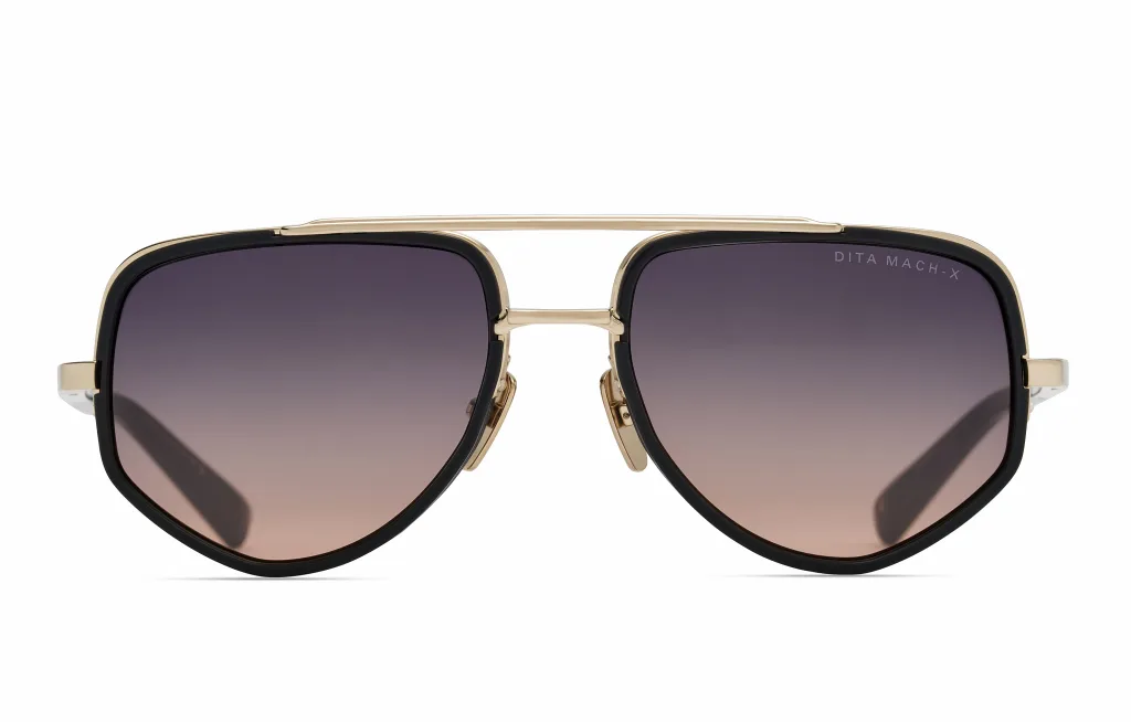 Dita MACH-X EBONY - WHITE GOLD, Czarny