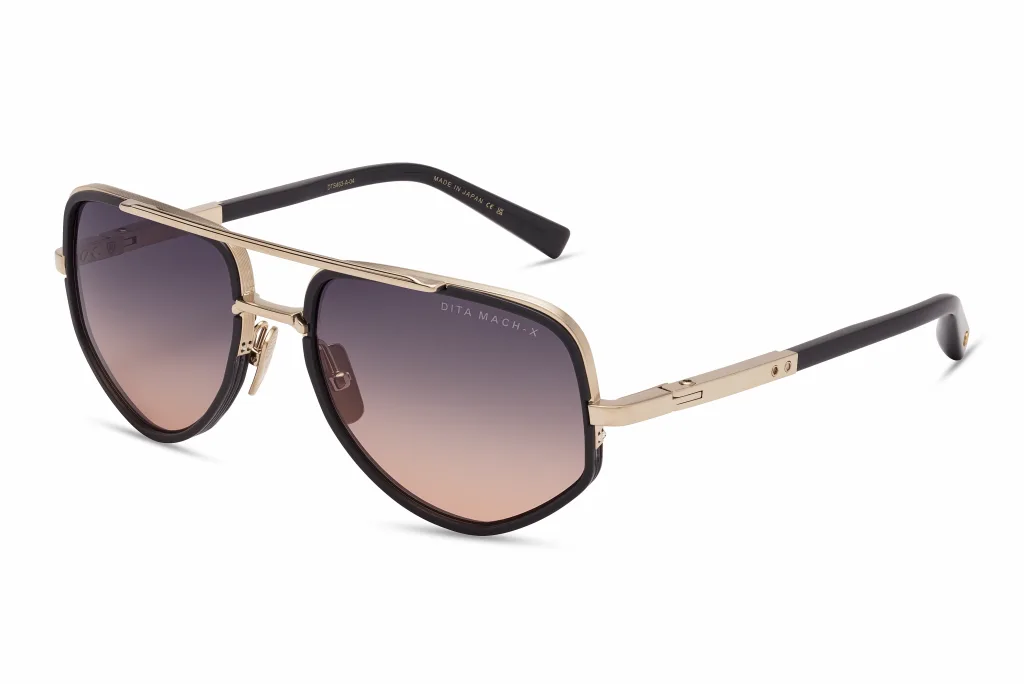 Dita MACH-X EBONY - WHITE GOLD, Czarny