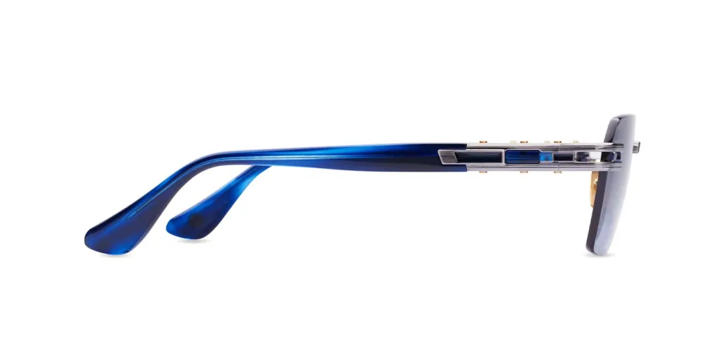 Dita META-EVO ONE Kolor: ANTIQUE SILVER BLUE SWIRL, Kolor oprawy: Srebrny