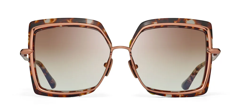 Dita NARCISSUS Kolor: TORTOISE/ROSE GOLD, Kolor oprawy: Wzór havana