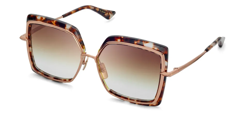 Dita NARCISSUS Kolor: TORTOISE/ROSE GOLD, Kolor oprawy: Wzór havana