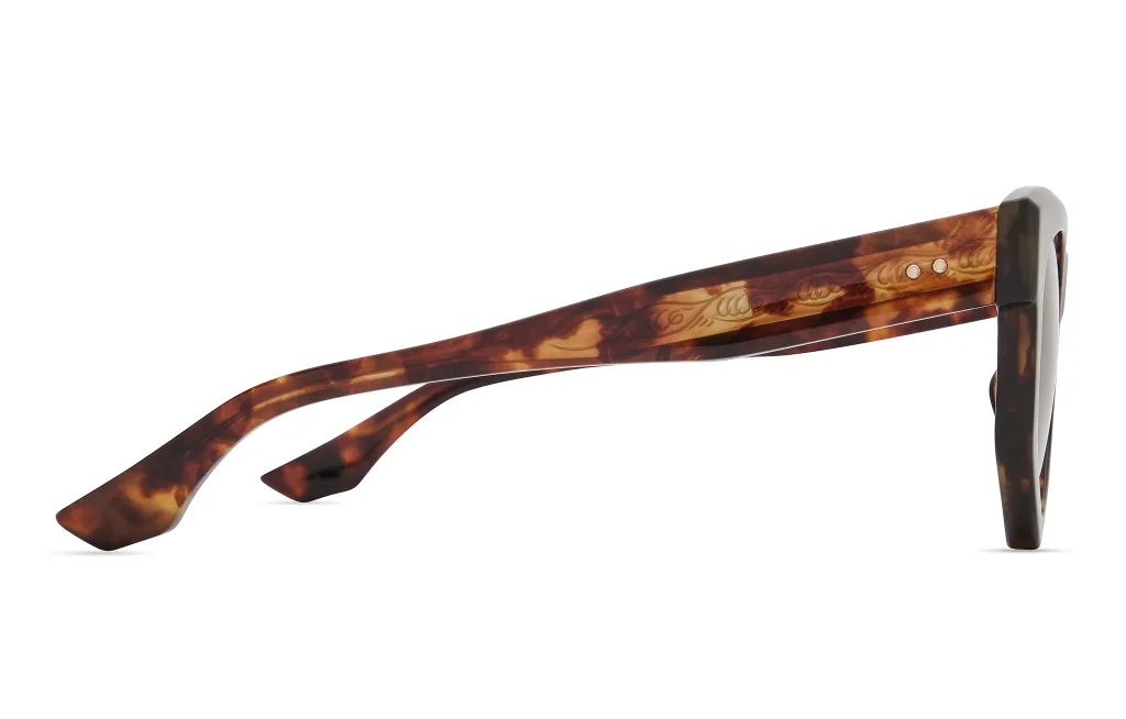 Dita OBSIDION MINERAL TORTOISE, Wzór havana