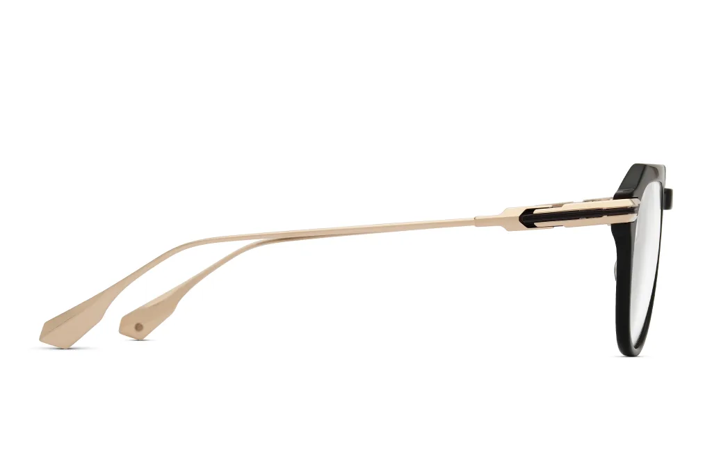 Dita OKULUS BLACK - WHITE GOLD - BLACK IRON, Czarny