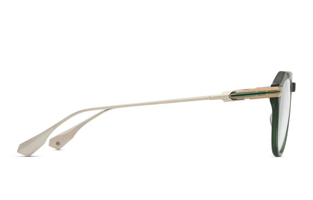 Dita OKULUS CRYSTAL PINE - ANTIQUE WHITE GOLD - SHINY SILVER, Kolorowe