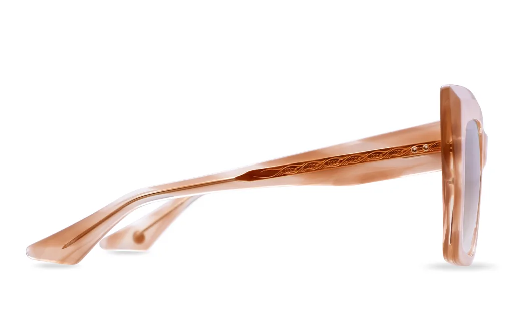 Dita TELEMAKER Kolor: DUSTY PINK SWIRL, Kolor oprawy: Różowy